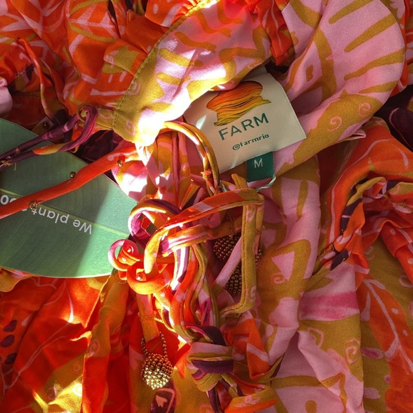 Farm Rio Jungle Panther long dress - Picture 9 of 10